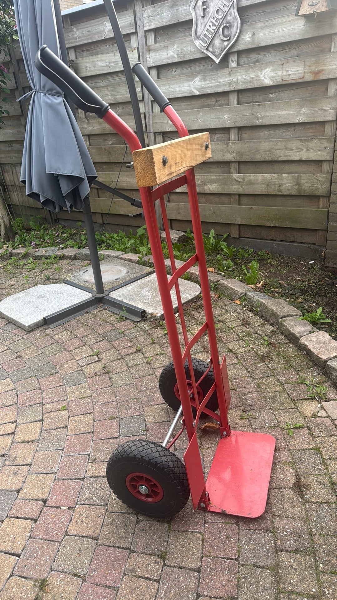 Steekkar steekkarretje, 60 tot 80 liter, Ophalen, Zo goed als nieuw, Steekwagen
