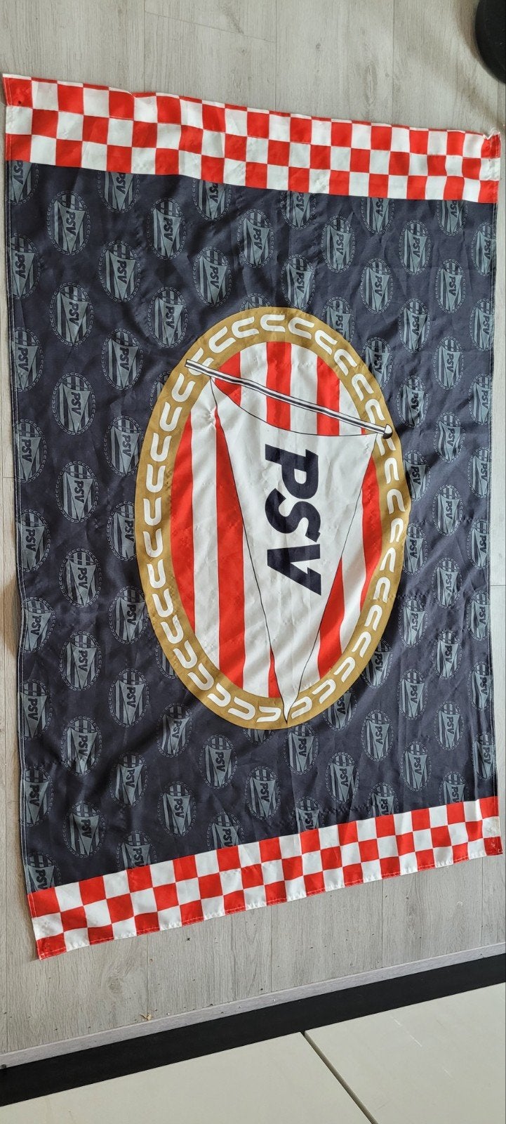 PSV vlag groot., Diversen, Vlaggen en Wimpels, Ophalen
