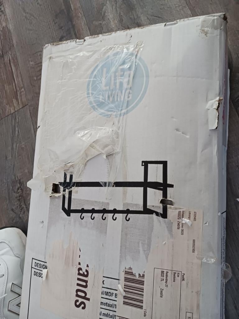 Kapstok van Lifa Living, nieuw in de doos!, Huis en Inrichting, Woonaccessoires | Kapstokken, Nieuw, Minder dan 100 cm, Hout, Ophalen