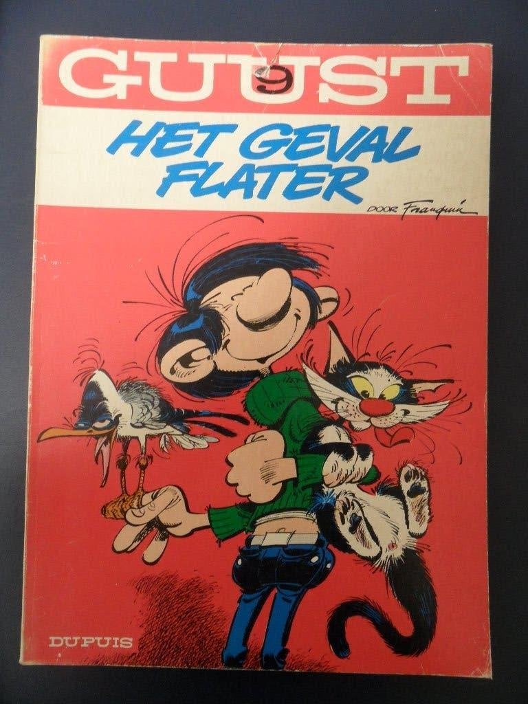 Guust 9. Het geval Flater., Eén stripboek, Ophalen of Verzenden, Gelezen