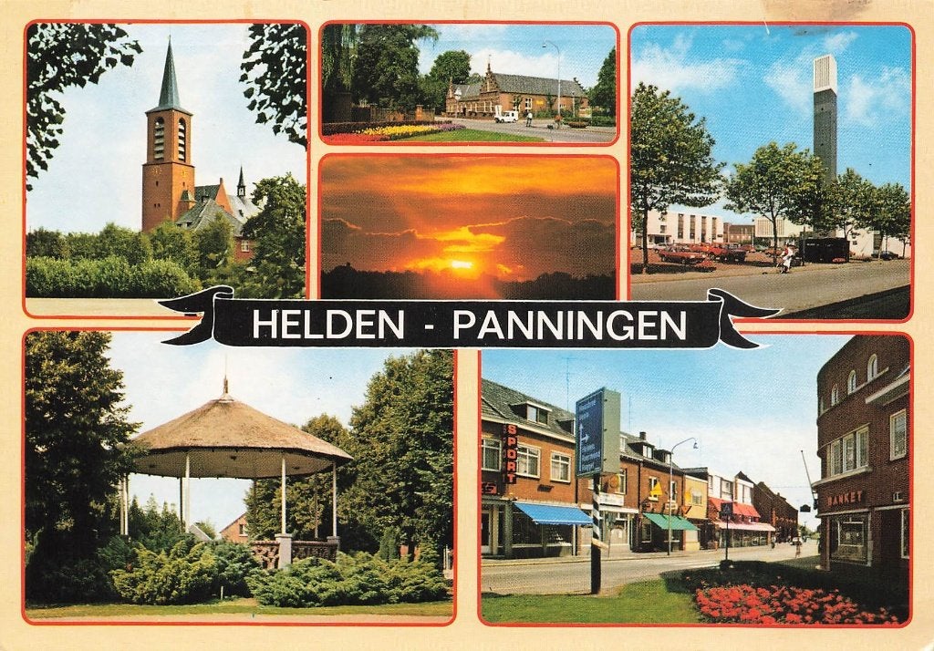 Helden-Panningen, Verzamelen, Ansichtkaarten | Nederland, Ophalen of Verzenden, 1980 tot heden, Gelopen, Limburg