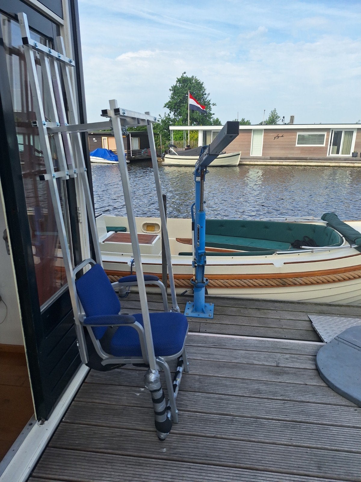 Personen stoel lift met hydroliche hand pomp, Ophalen of Verzenden