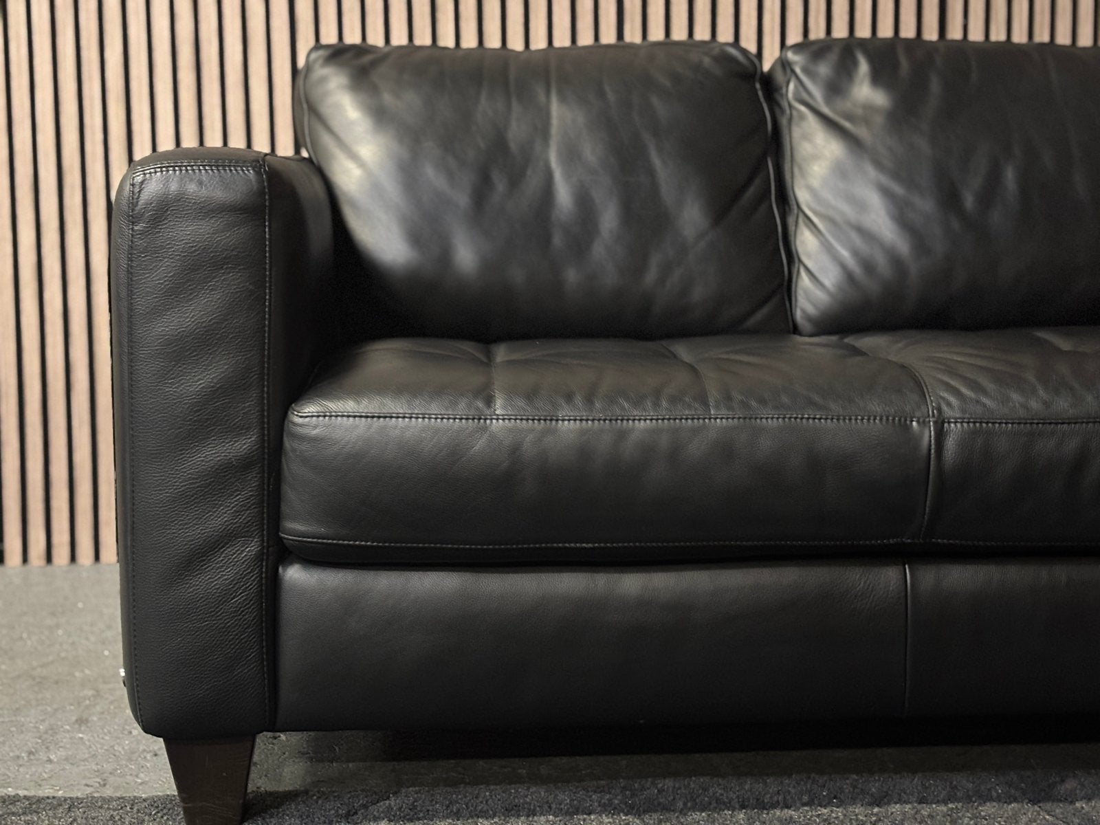 GRATIS LEVERING Natuzzi Hoekbank Leer 295x220 GEREINIGD, 250 tot 300 cm, Hoekbank, Leer, Ophalen of Verzenden