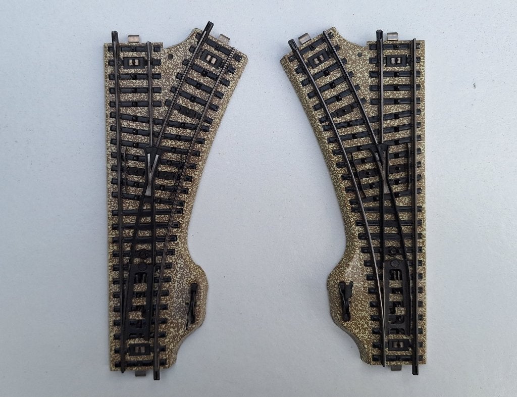 Märklin handwissels met grote hendel ook ideaal v MInex 1:43, Wisselstroom, Nieuw, Rails, Ophalen of Verzenden