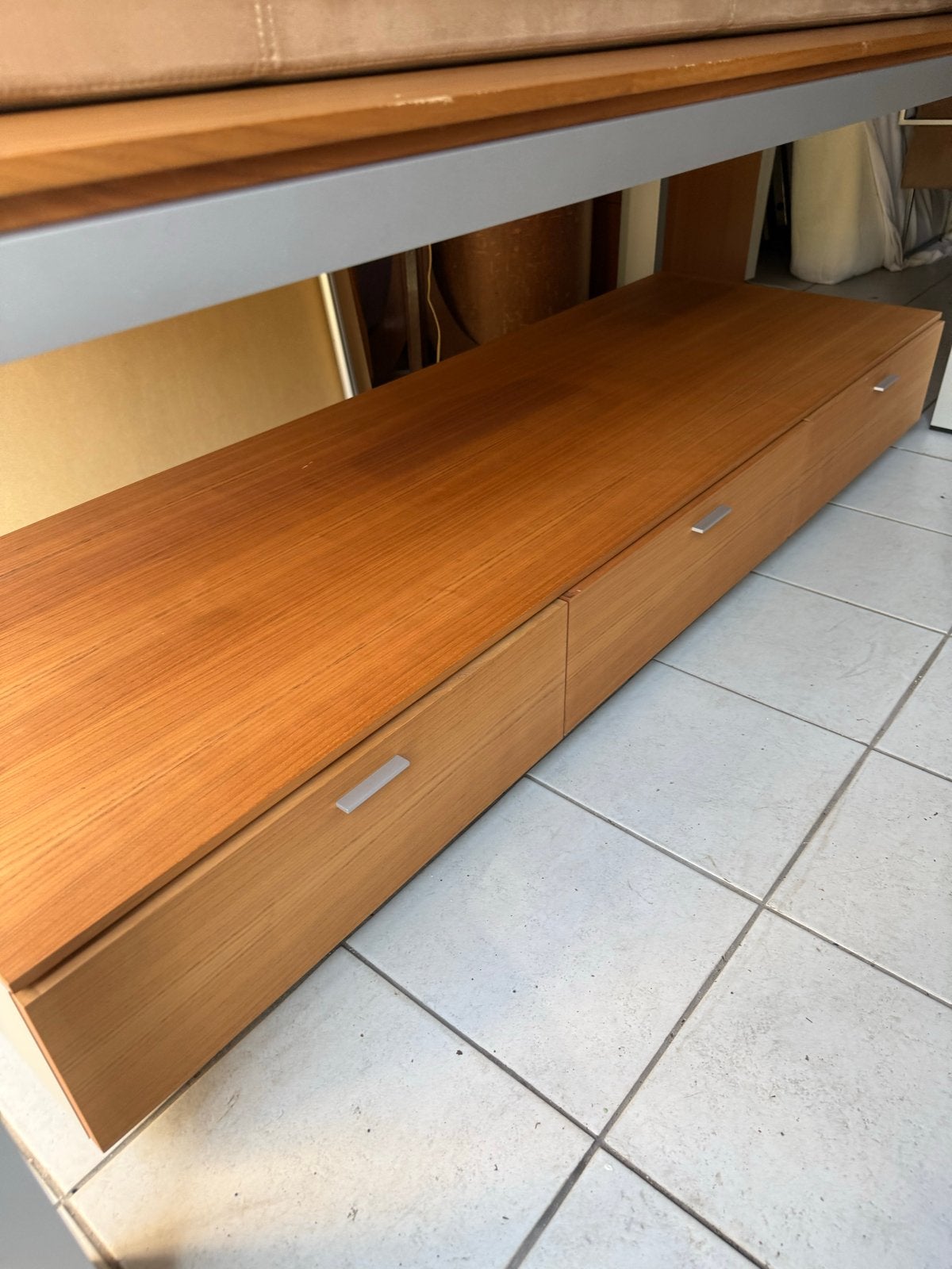 ARCO design ladekast dressoir- tv meubel 210 cm, Gebruikt, Ophalen of Verzenden, 200 cm of meer, Minder dan 100 cm