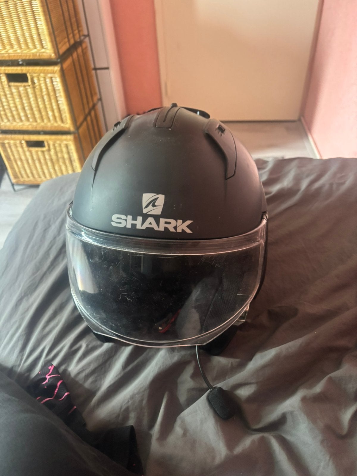 Shark helm maat S met bluetooth zo ophalen!, Ophalen of Verzenden, Gebruikt, Small