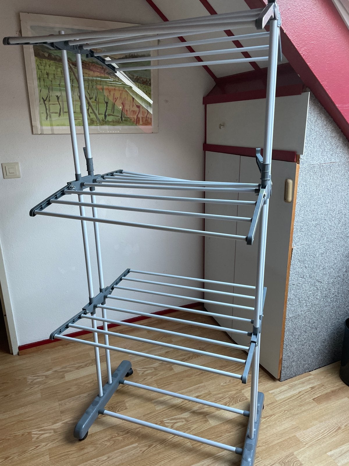 Gratis af te halen Groot wasrek / droogrek - niet inklapbaar, Tuin en Terras, Ophalen, Gebruikt, Wasrek