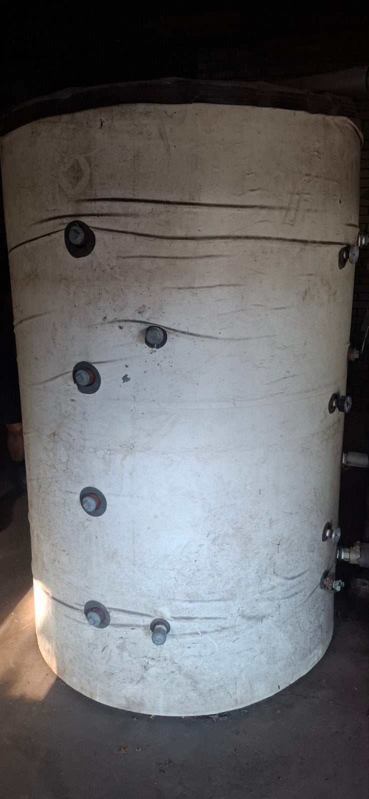 buffervat 2000L, Doe-het-zelf en Verbouw, 100 liter of meer, Ophalen, Onderdeel, Onbekend