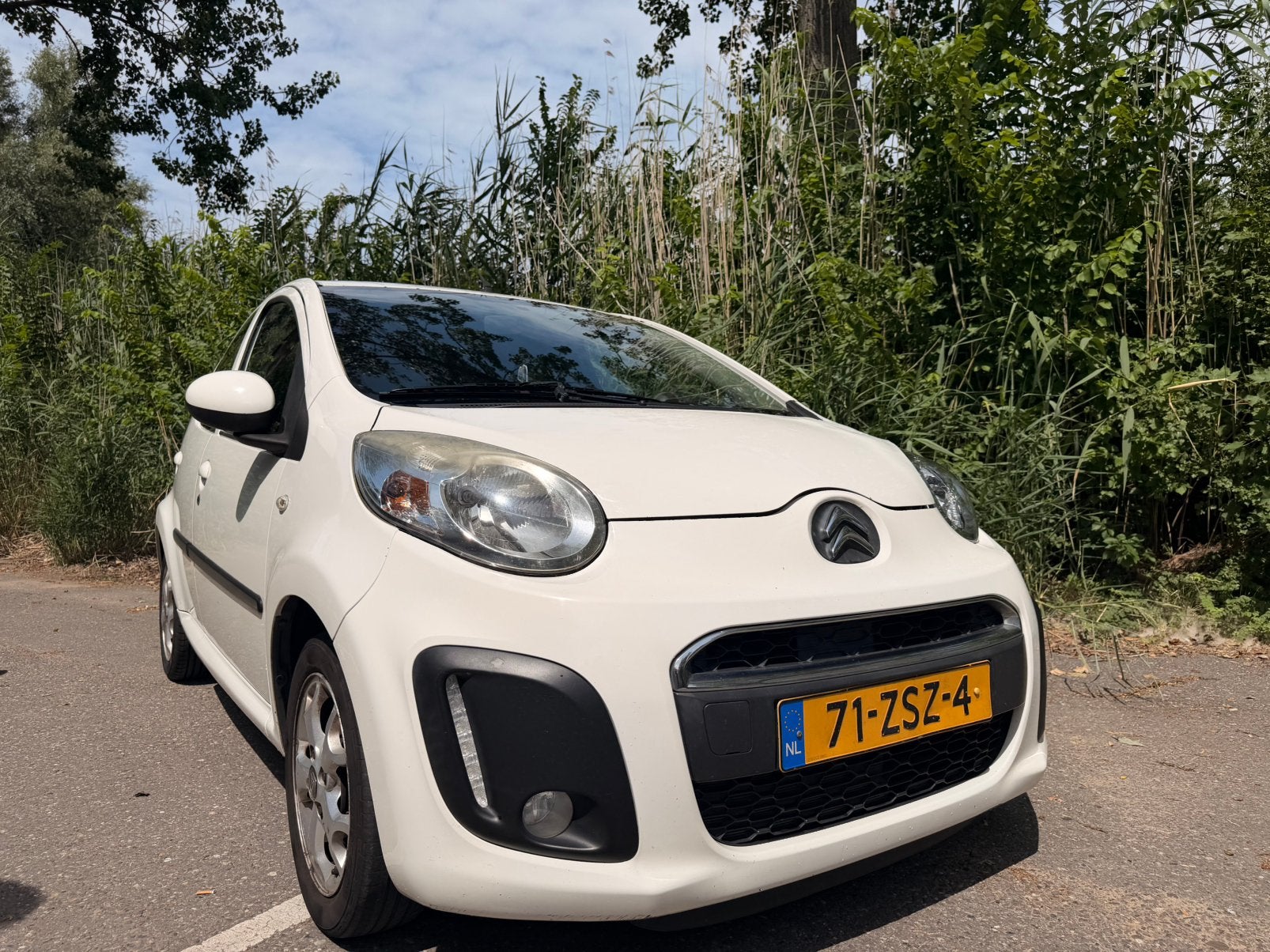 Citroën C1 1.0i 68PK 5D 2013 Wit, Auto's, Citroën, Particulier, C1, Benzine, A, Hatchback, Handgeschakeld, Origineel Nederlands