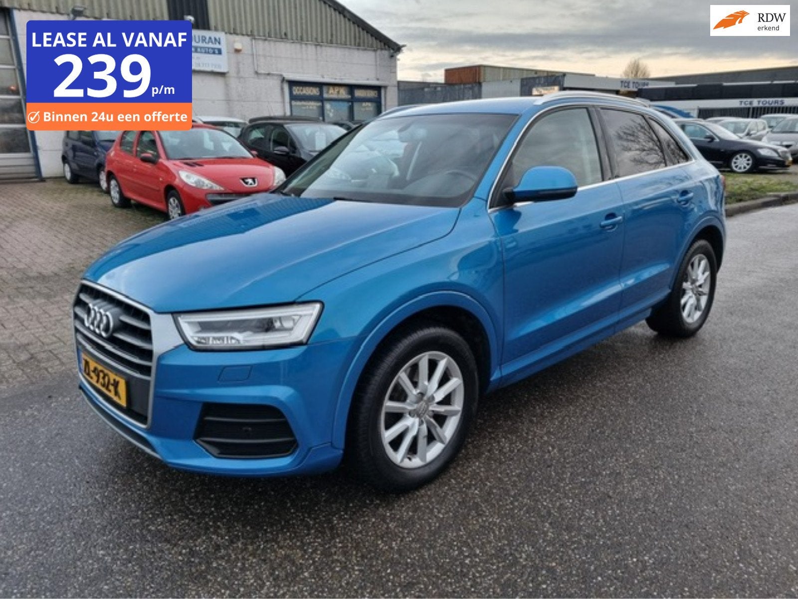 Audi Q3 2.0 TDI quattro Design Pro Line Plus S-Tronic Bj:201, Auto's, Audi, Automaat, Gebruikt, Euro 6, 4 cilinders