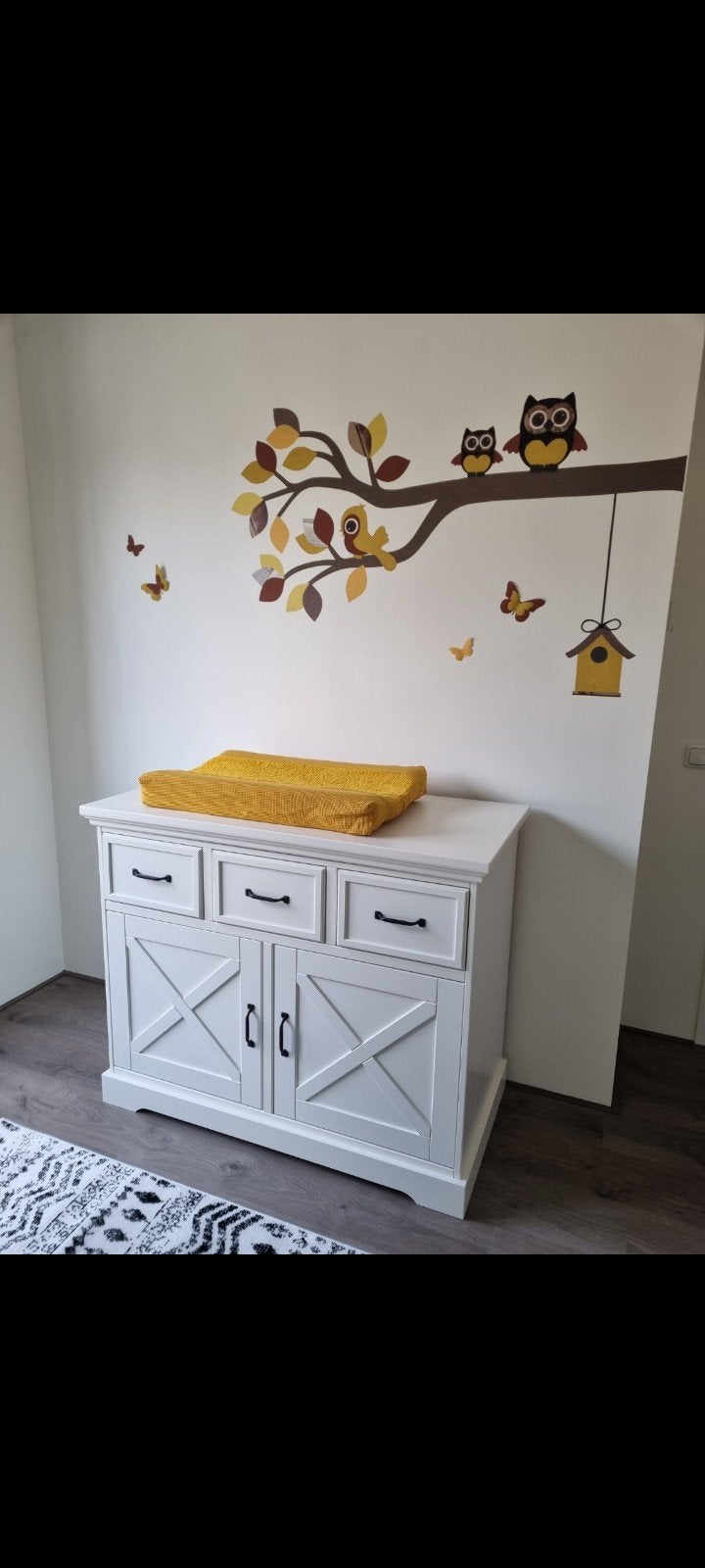 Complete kidsmill babykamer set: Ledikant, Commode, Kledingk, Ophalen, Gebruikt, Jongetje of Meisje