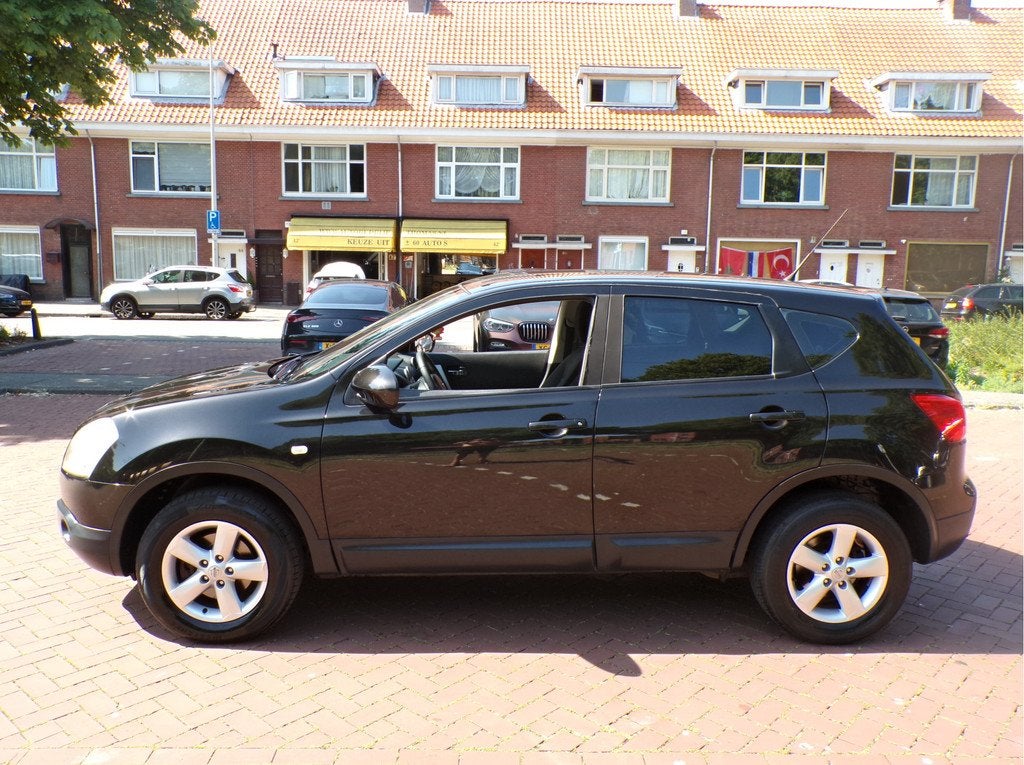 Nissan QASHQAI 2.0 Acenta 4WD AUTOMAAT (bj 2008), Auto's, Nissan, Automaat, 4 cilinders, Zwart, Origineel Nederlands