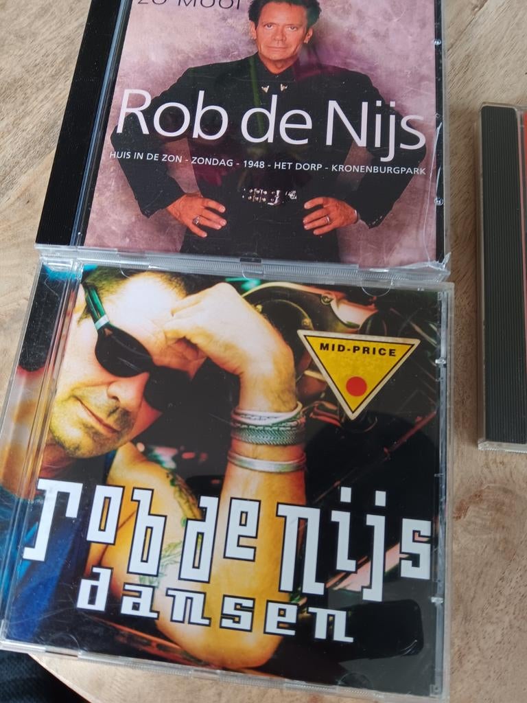 3 CD's Rob de Nijs - Diverse albums, Ophalen of Verzenden, Gebruikt, Levenslied of Smartlap