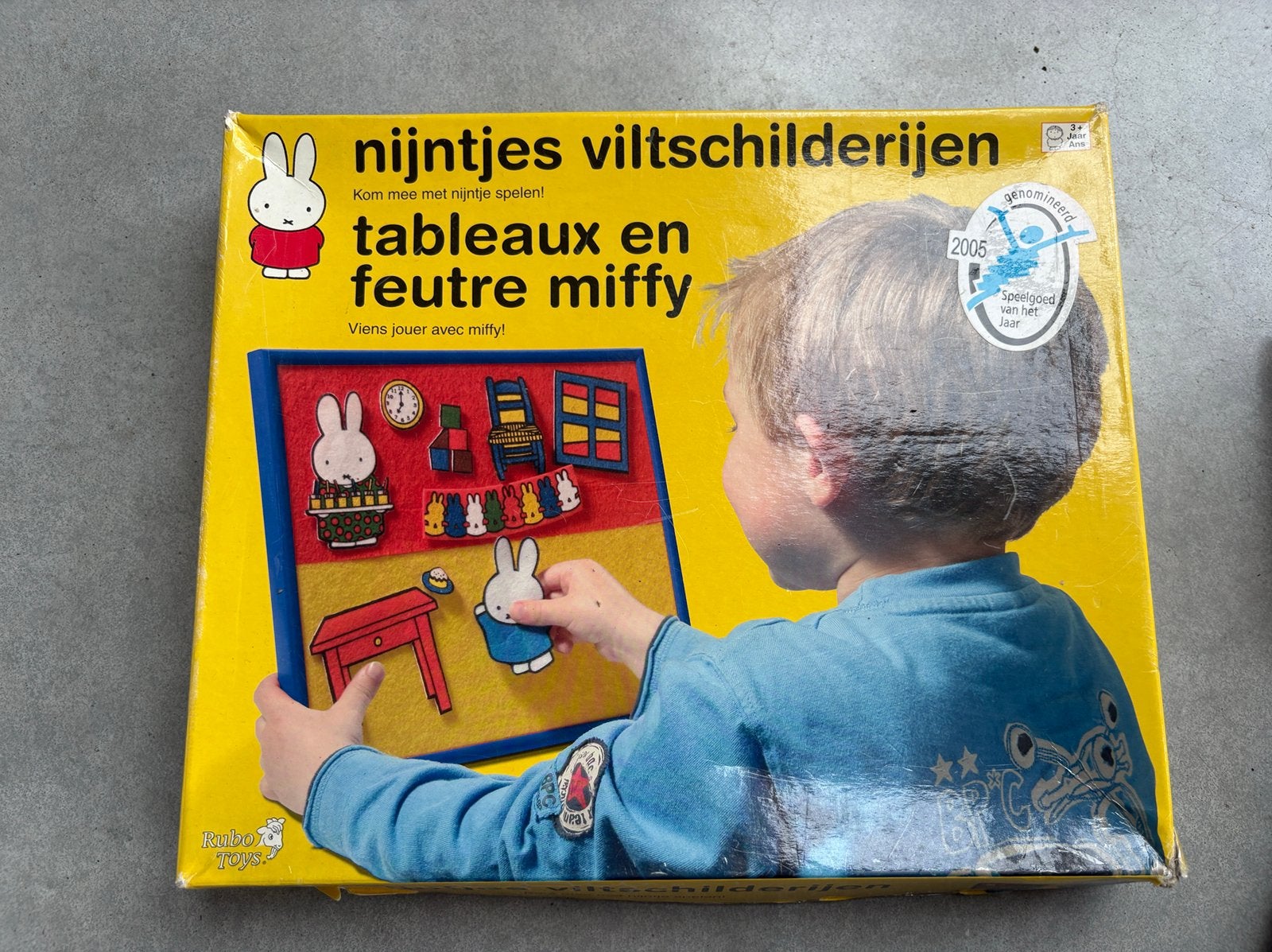 Nijntje viltschilderij, Ophalen of Verzenden, Gebruikt, Ontdekken