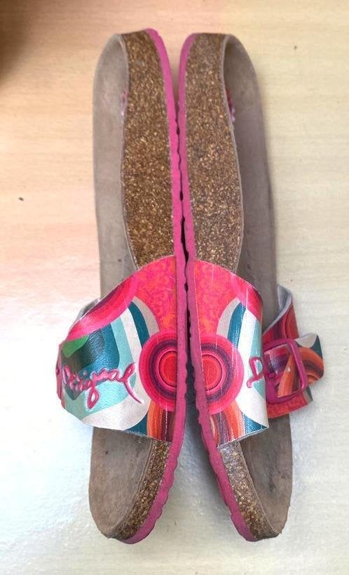 Desigual slippers maat 42, Slippers, Overige kleuren, Ophalen of Verzenden, Zo goed als nieuw