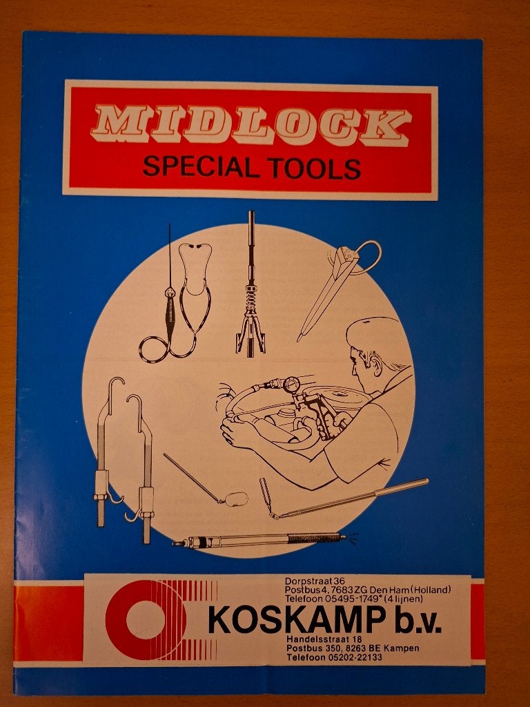 Folder Midlock special tools, Ophalen of Verzenden, Gelezen, Tractor en Landbouw