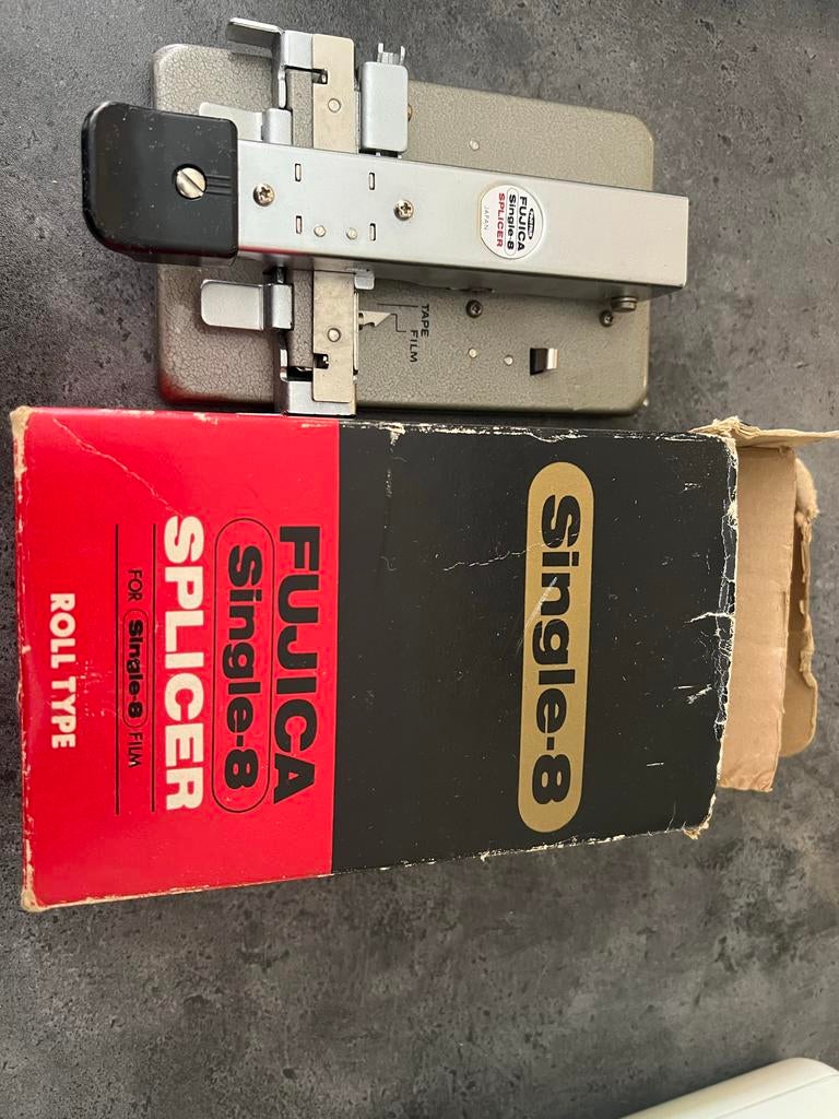 Fujica Single-8 Splicer voor 8mm film, Ophalen of Verzenden, 1960 tot 1980, Projector