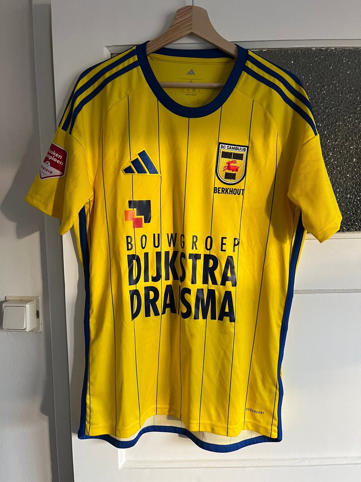 Cambuur shirt 2025-2026 Berkhout matchworn match worn, Ophalen of Verzenden, Zo goed als nieuw, Shirt