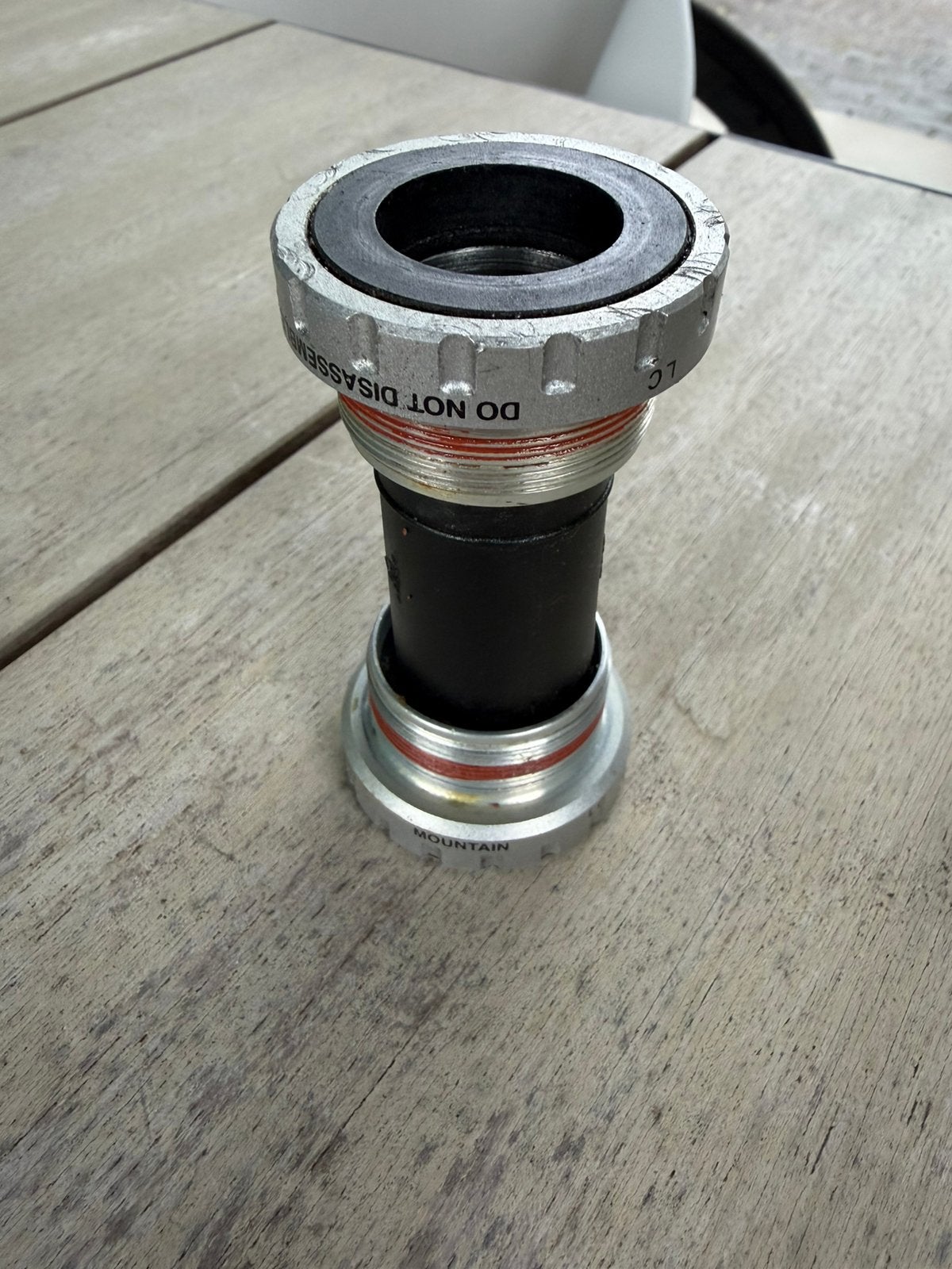 Shimano SM-BB51 trapas - Mountainbike, Fietsen en Brommers, Fietsonderdelen, Crankstel of Pedalen, Ophalen of Verzenden, Zo goed als nieuw