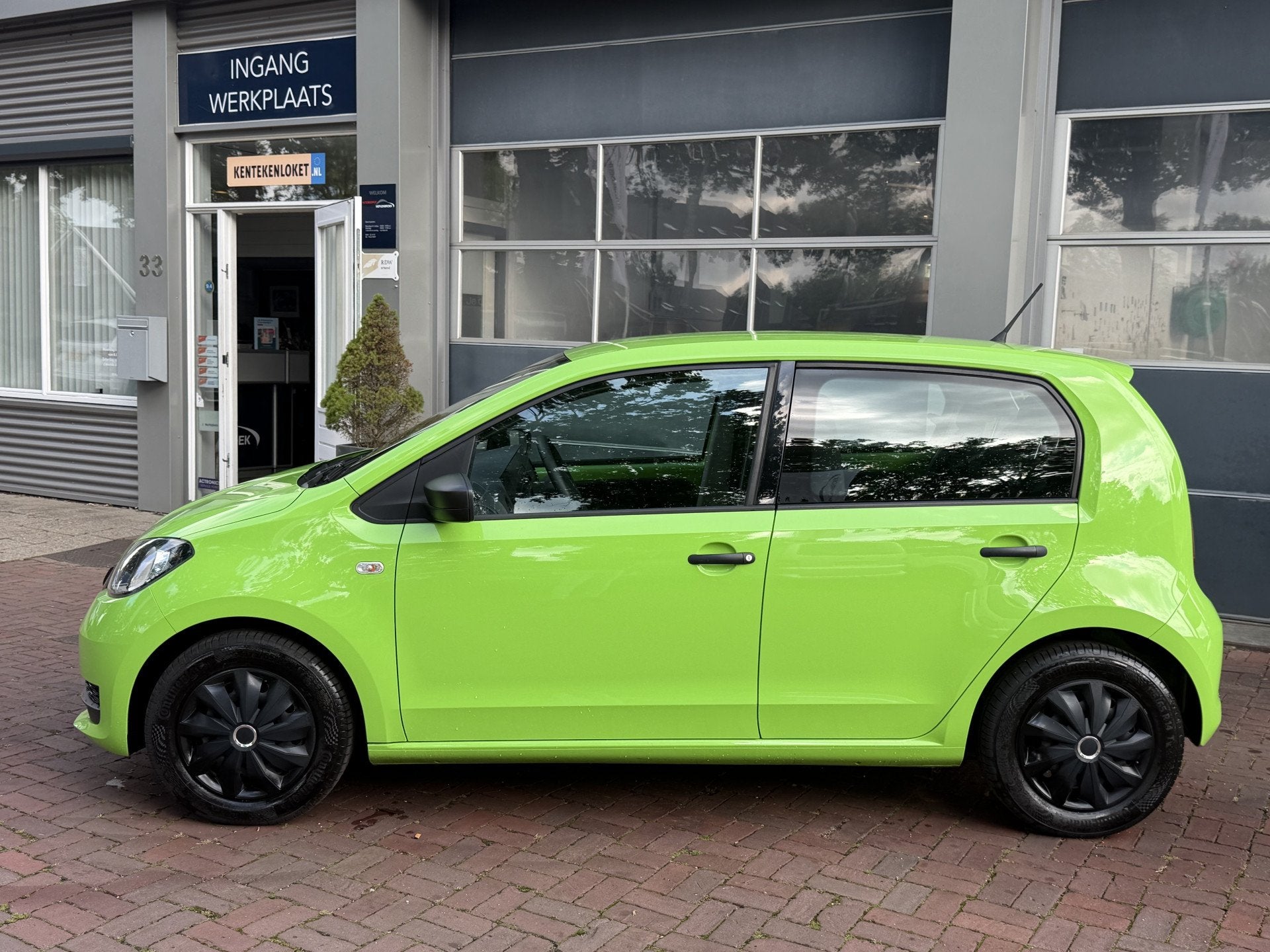 Skoda Citigo 1.0 Greentech Active Bj 2018 km 79.000 Nap 2e e, Auto's, Voorwielaandrijving, Stof, Gebruikt, 60 pk