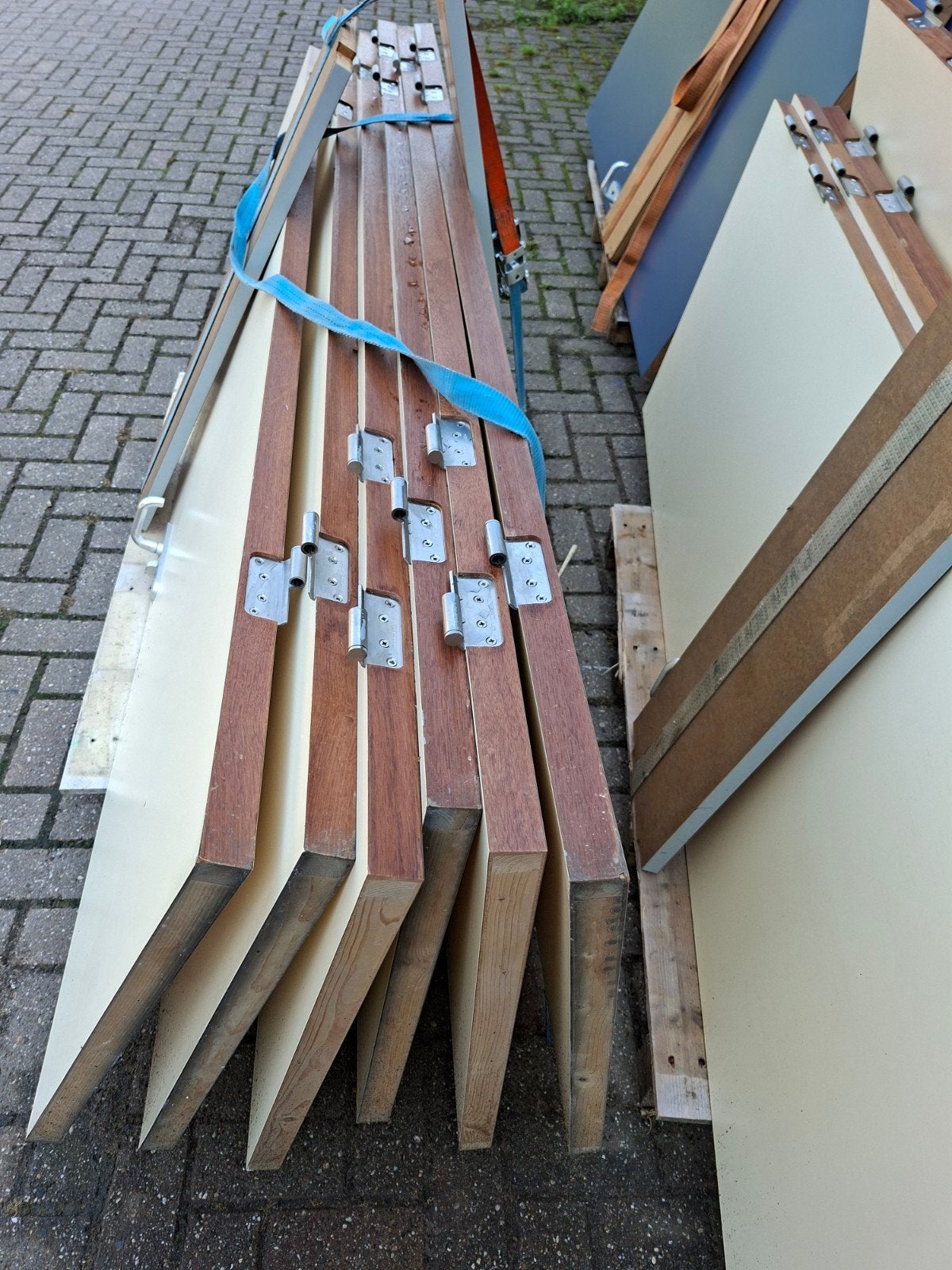 Te koop binnen deuren breed 73cm en 93cm lang 211cm gebruik, Ophalen of Verzenden
