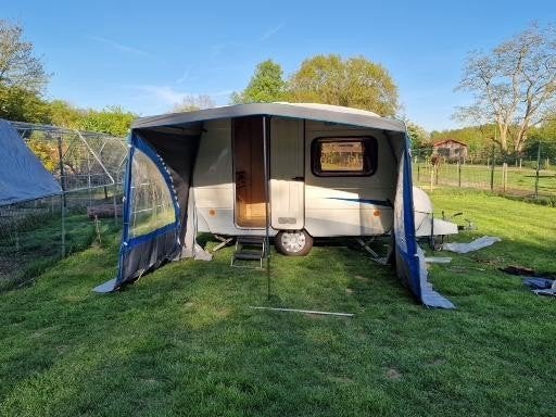 Caravan Predom N126 2003, Caravans en Kamperen, Caravans, Tot en met 2, Dwarsbed, Particulier, 500 - 750 kg