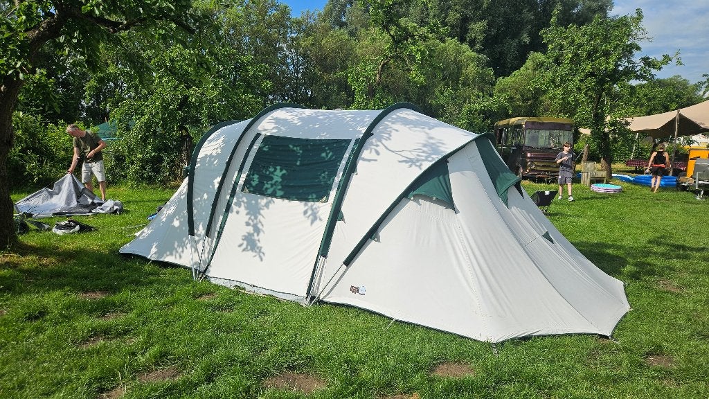 Active Leisure Canyon 6 tent + luifel | katoenen tent, Ophalen, Gebruikt, Tot en met 6