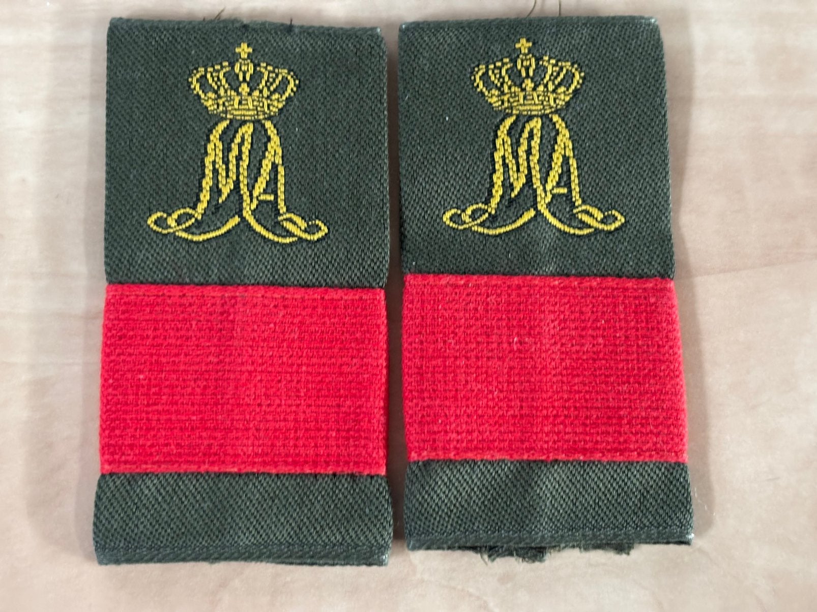 Set gvt rangen KMA groeps oudste, Verzamelen, Militaria | Algemeen, Ophalen of Verzenden, Landmacht, Nederland, Embleem of Badge