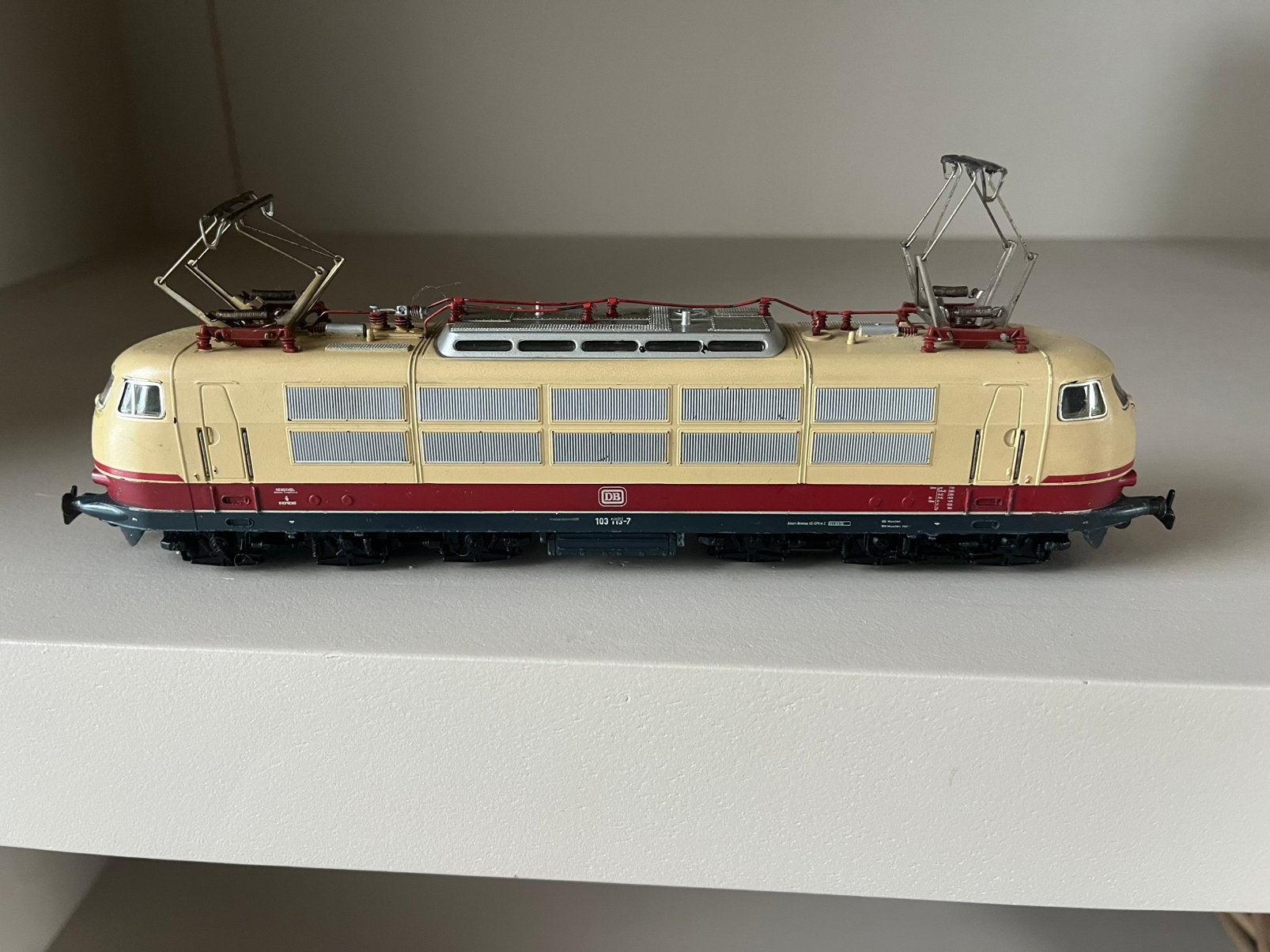 Marklin 103 113-7 digitaal MFX h0, Hobby en Vrije tijd, Wisselstroom, Locomotief, Ophalen of Verzenden, Zo goed als nieuw