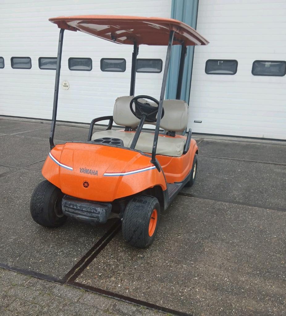 Golfkar yamaha elektrisch 48v, Ophalen of Verzenden, Gebruikt, Golfkar