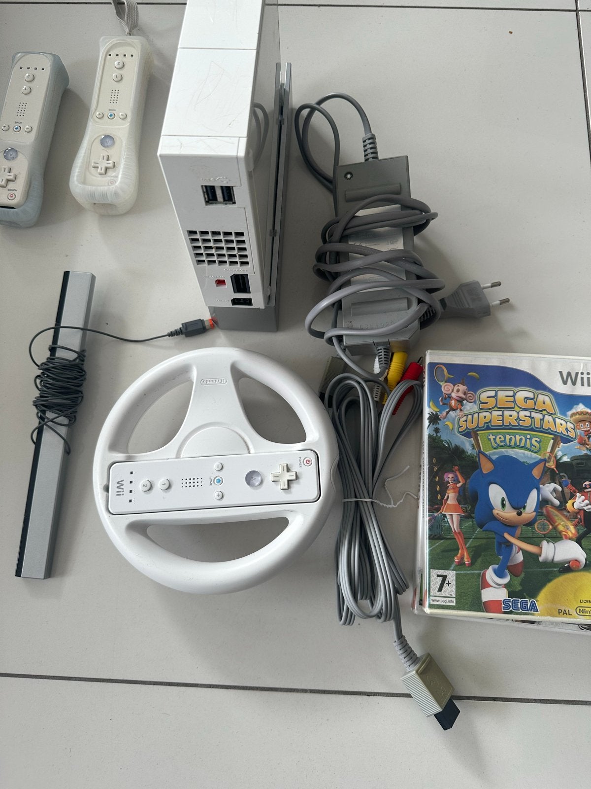 Wii Console Bundel met Spellen en Accessoires, Ophalen, Gebruikt, Eén computer, Sport