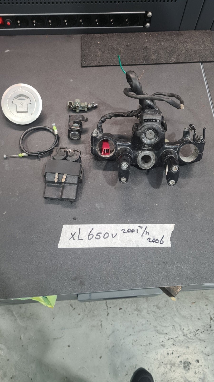 Honda XL 650V Transalp contactslot set 2001-2006, Ophalen of Verzenden