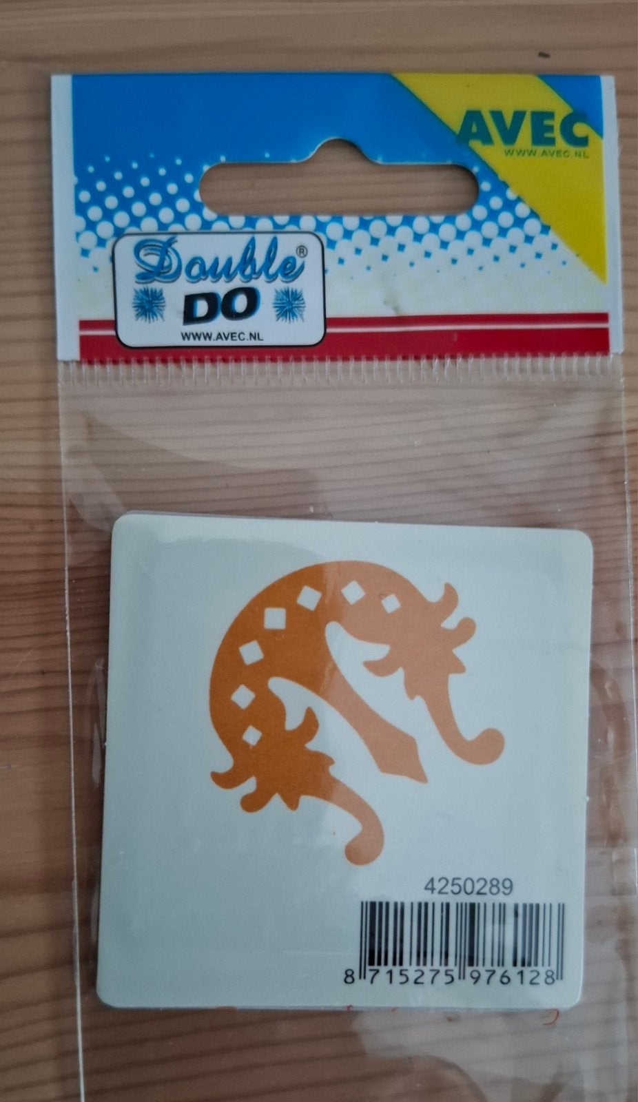 Avec Double Do snijmal - Oranje decoratief patroon, Hobby en Vrije tijd, Ophalen, Zo goed als nieuw, Overige thema's