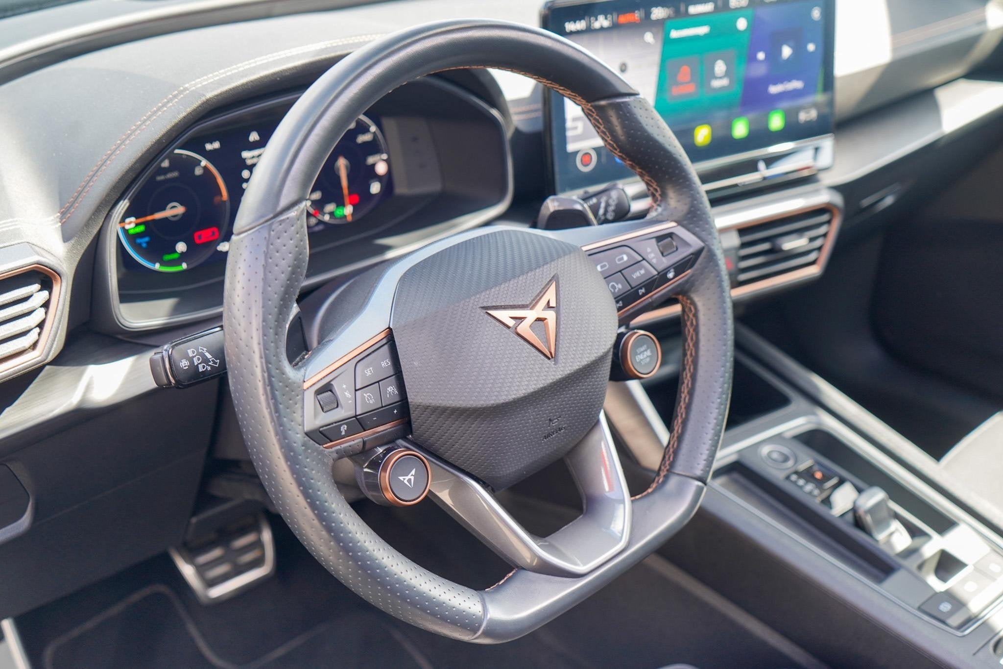 CUPRA Formentor 1.4 e-Hybrid VZ Performance Pano|Memory|Elek, Auto's, Stof, Gebruikt, Euro 6, 4 cilinders