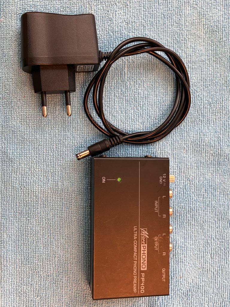 MicroPHONO PP400 Platenspeler Voorversterker, Audio, Tv en Foto, Platenspelers, Ophalen of Verzenden, Zo goed als nieuw, Overige merken