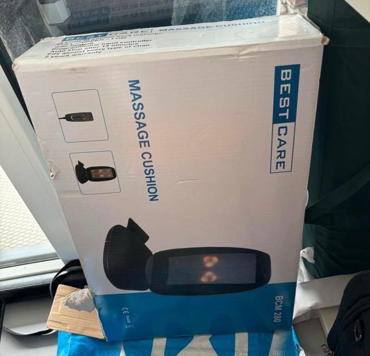 Nieuw Elektrisch Massagestoelkussen - Best Care BCM 280, Ophalen, Nieuw, Massagestoel of Kussen