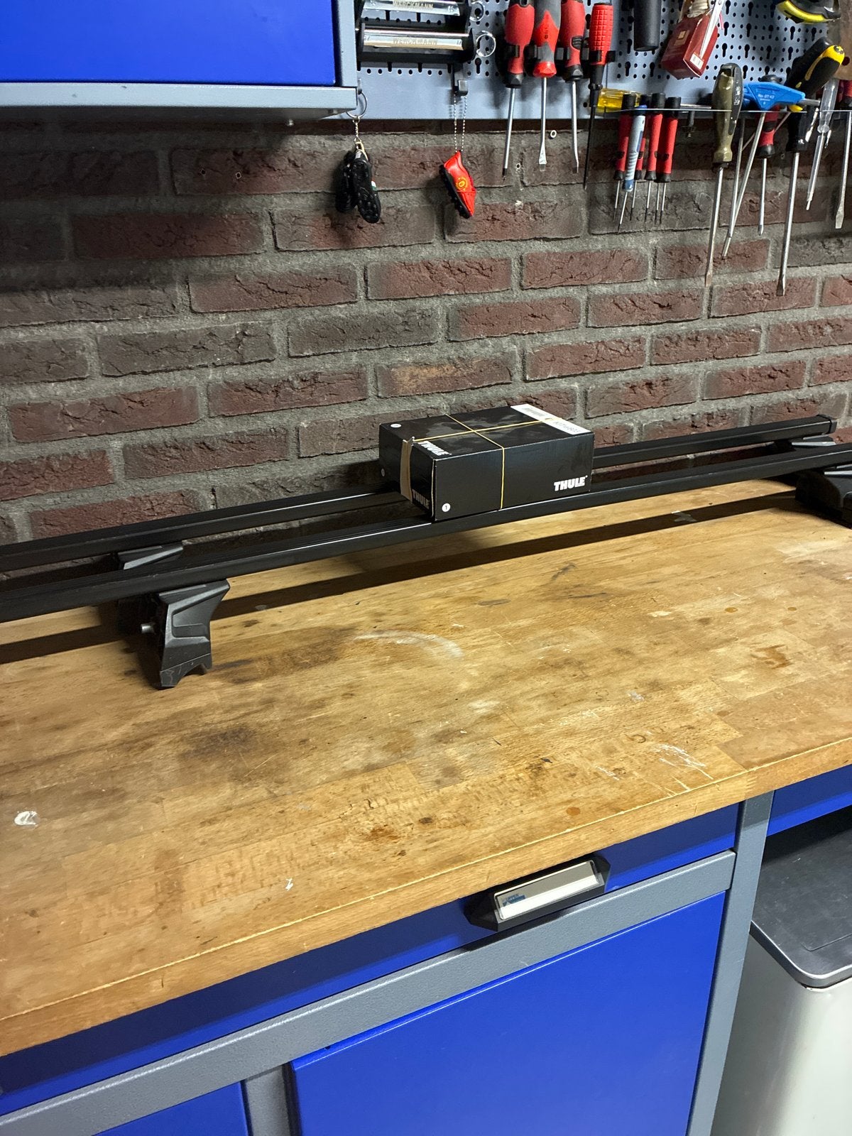Thule dakdragers voor Audi Q3 5-deurs 12-18, Auto diversen, Ophalen, Zo goed als nieuw