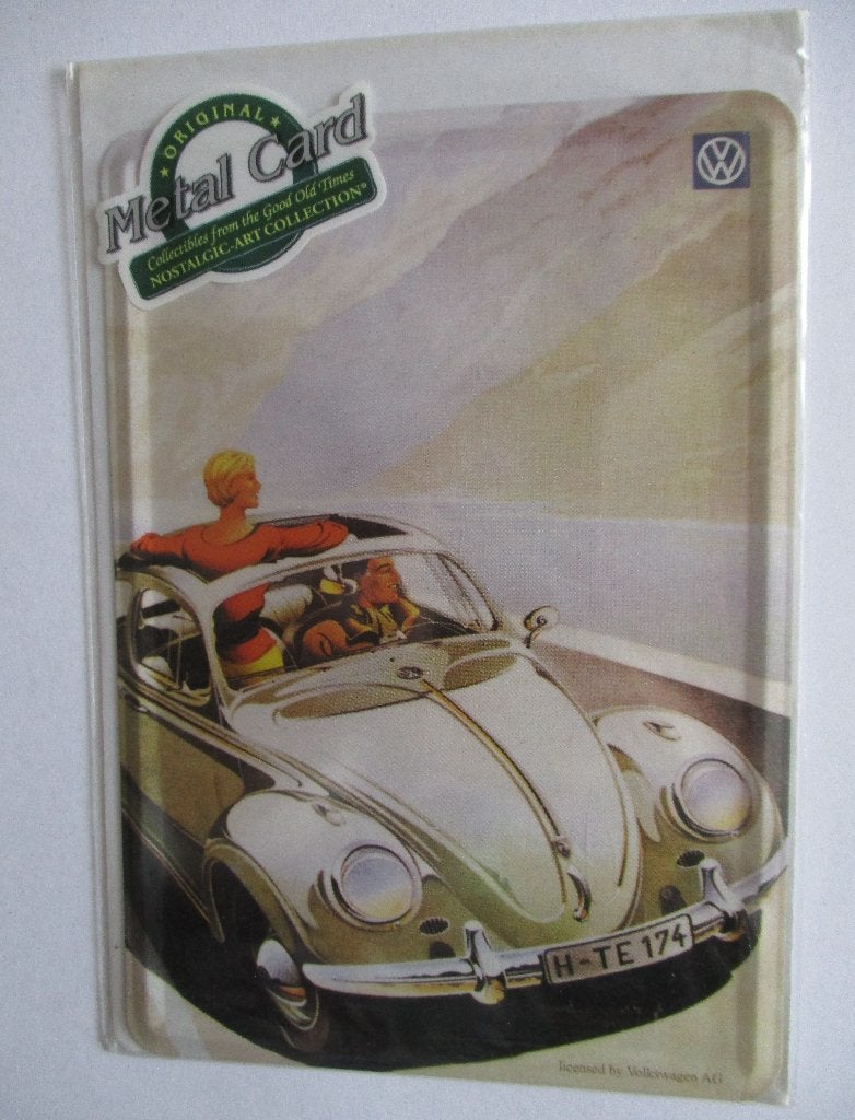 Metalen Plaatje met V.W. KEVER., Ophalen of Verzenden, Nieuw, Auto's