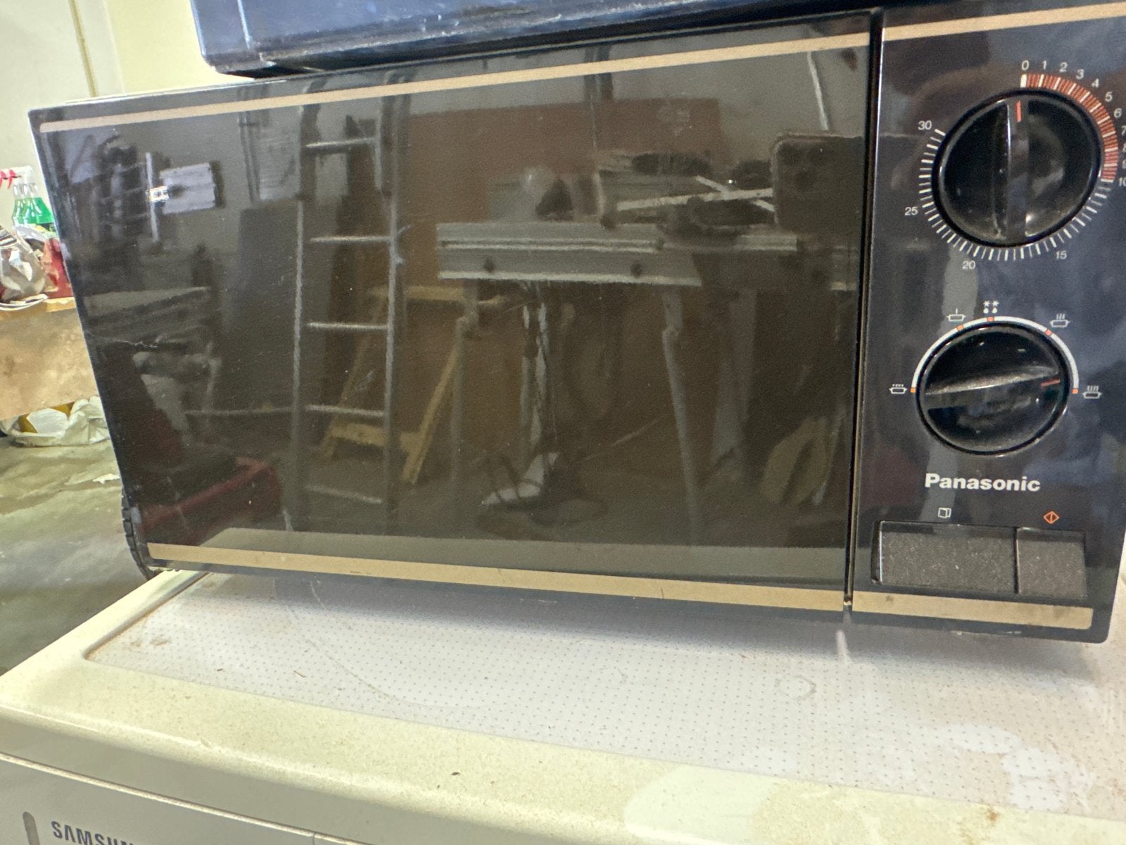 Panasonic Magnetron - Compact en Betrouwbaar, Witgoed en Apparatuur, Magnetrons, Gebruikt, Vrijstaand, Magnetron, Minder dan 45 cm