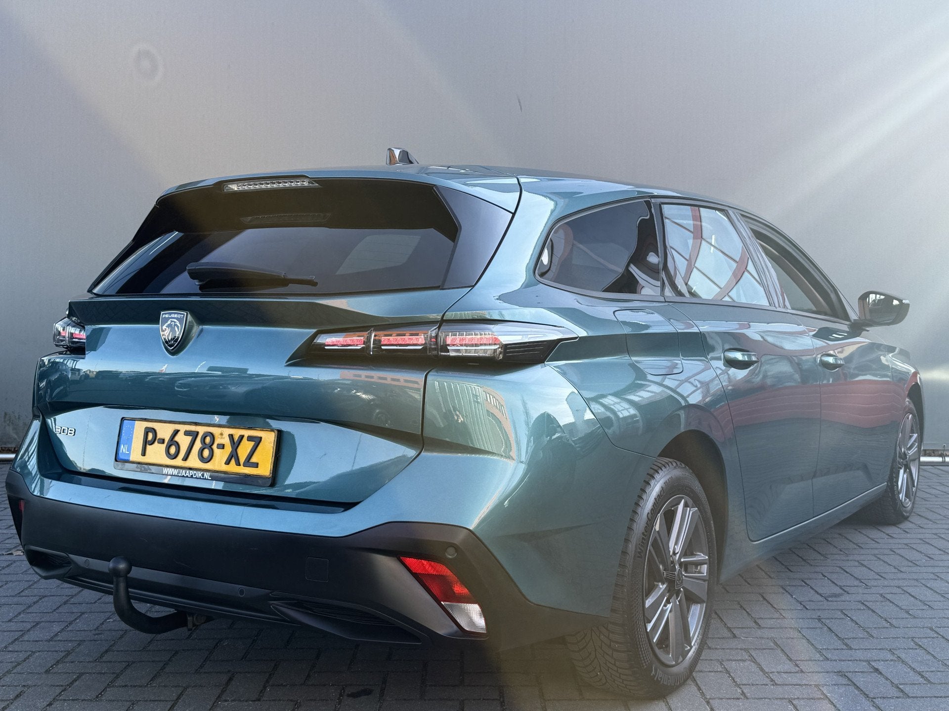 Peugeot 308 SW BWJ 2022 1.2 PureTech131 PK Active Pack Busin, Stof, Gebruikt, 1199 cc, Blauw