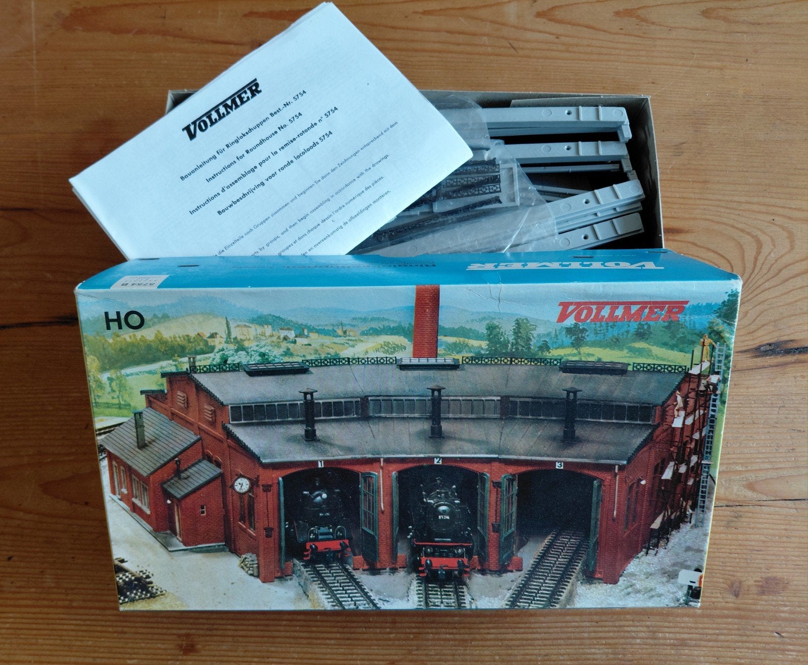 Vollmer locomotiefloods H0., Overige merken, Gelijkstroom of Wisselstroom, Brug, Tunnel of Gebouw, Nieuw