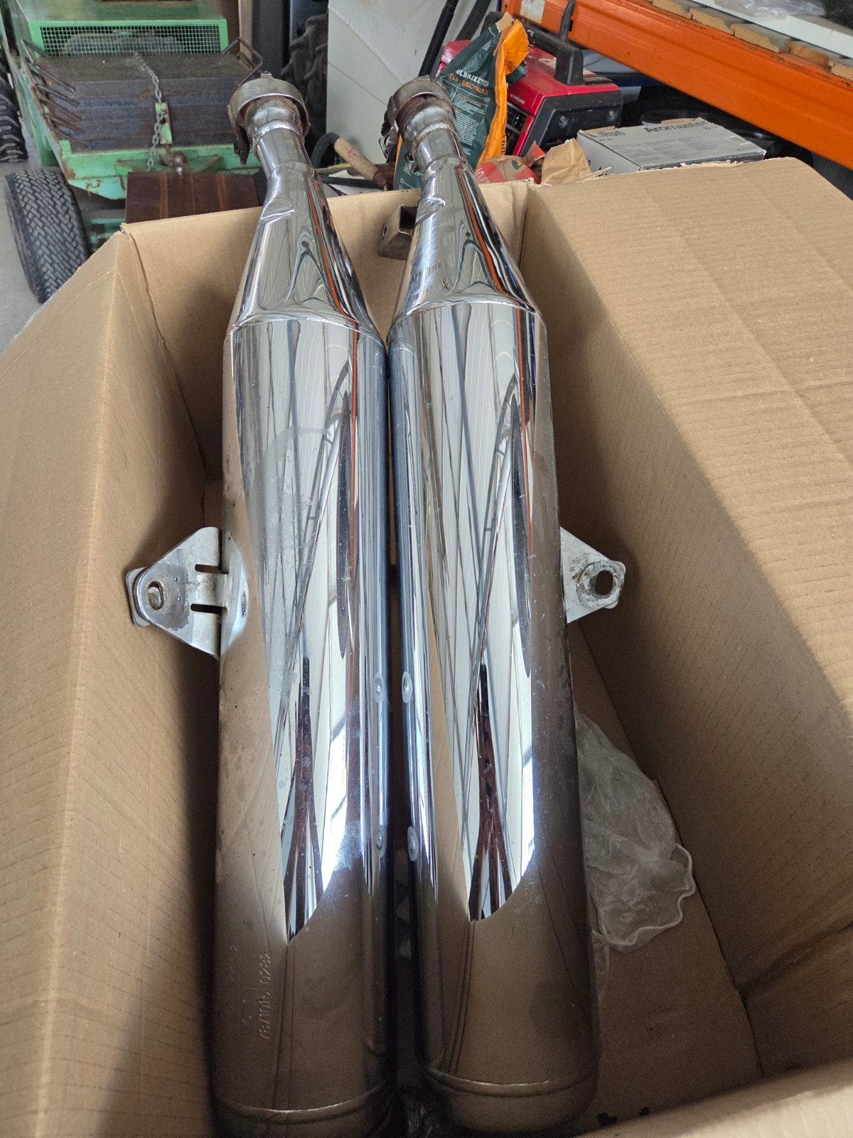 standaard uitlaat yamaha diversion xj900, Motoren, Ophalen of Verzenden
