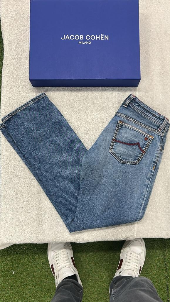 Jacob Cohen Limite Style J620 Jeans Spijkerbroek Leonard LTD, Blauw, ., W32 (confectie 46) of kleiner, Ophalen of Verzenden