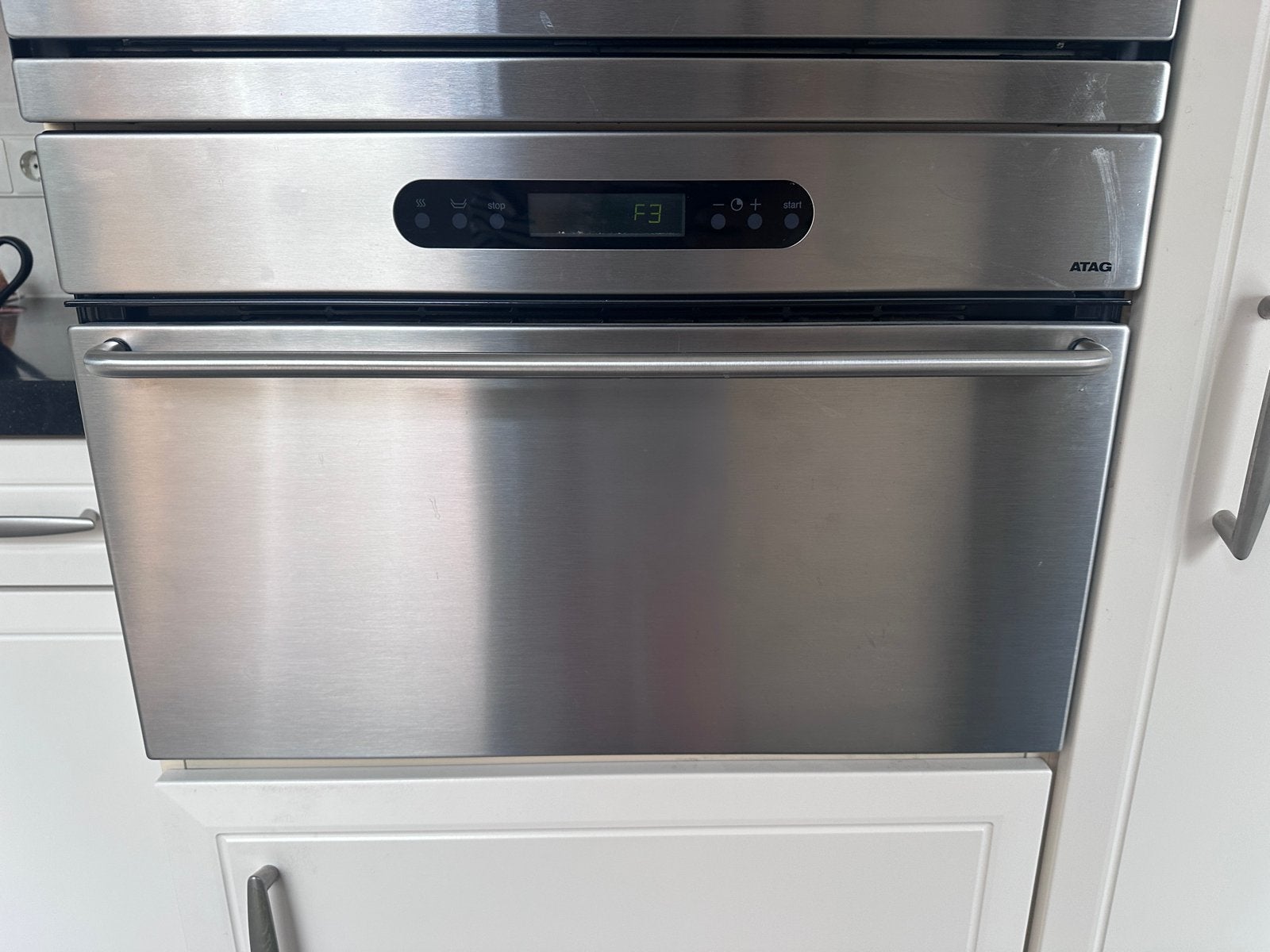ATAG Inbouw stoom-oven RVS - Foutcode F3, Ophalen, 45 tot 50 cm, Hete lucht, Combi-oven