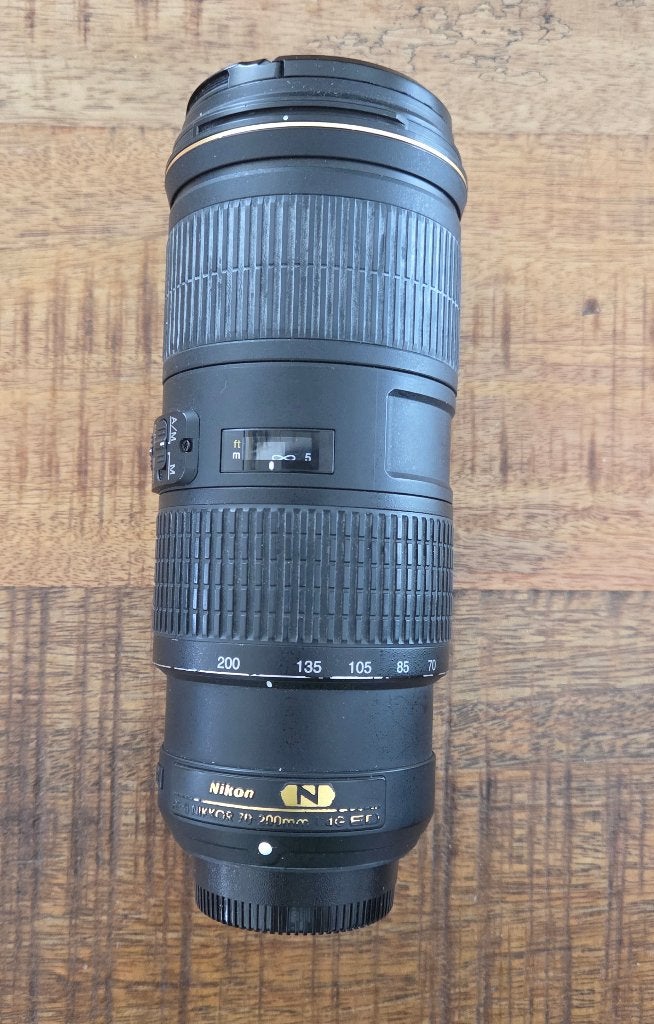 Nikkor AF-S 70–200mm f/4G ED VR, Audio, Tv en Foto, Fotografie | Lenzen en Objectieven, Ophalen, Gebruikt, Nikon, Telelens
