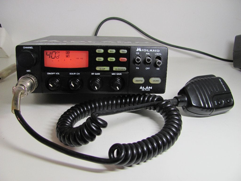 27mc ALAN 48 Plus met 400 kanalen, Telecommunicatie, Ophalen of Verzenden, Gebruikt, Zender en Ontvanger