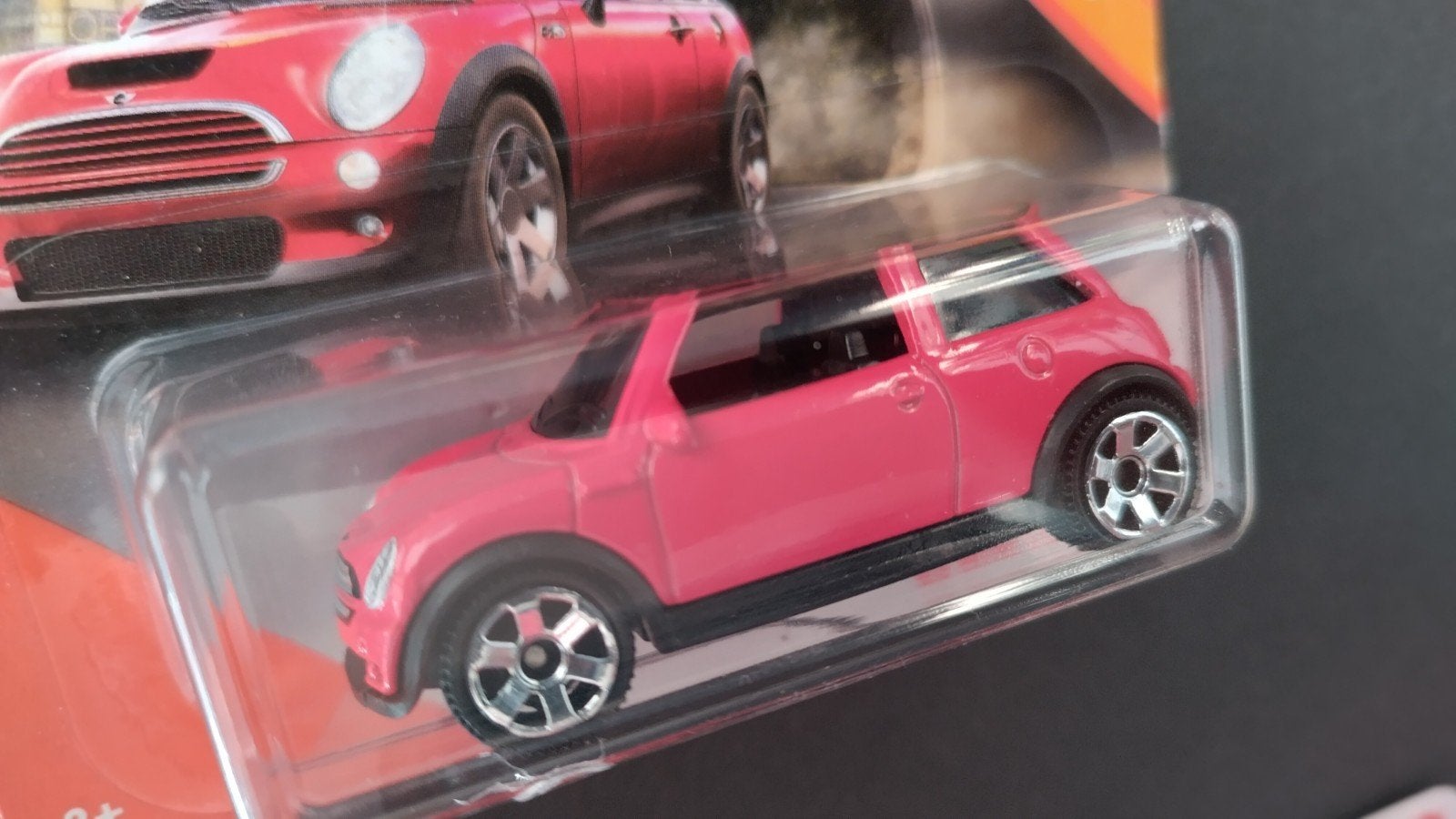 Mini Cooper R50 1:64 Matchbox Pol, Hobby en Vrije tijd, Modelauto's | Overige schalen, Auto, Verzenden, ., Nieuw