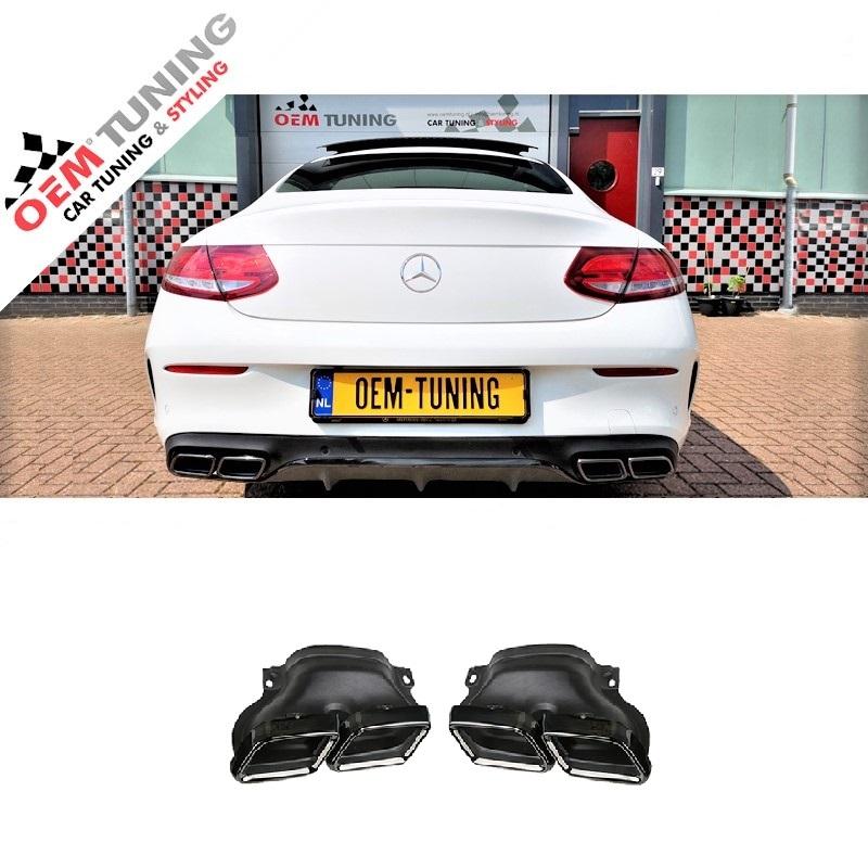 Sierstukken W205 C‑Klasse C63 AMG Style 14‑18 Black, Ophalen of Verzenden