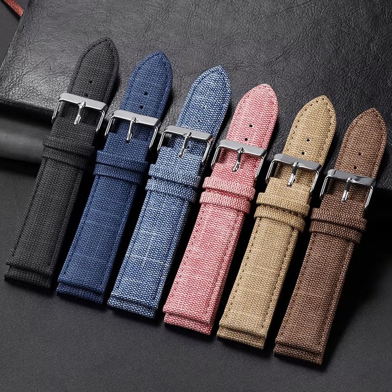 Nylon horlogeband voor dames en heren, Verzenden, Nieuw