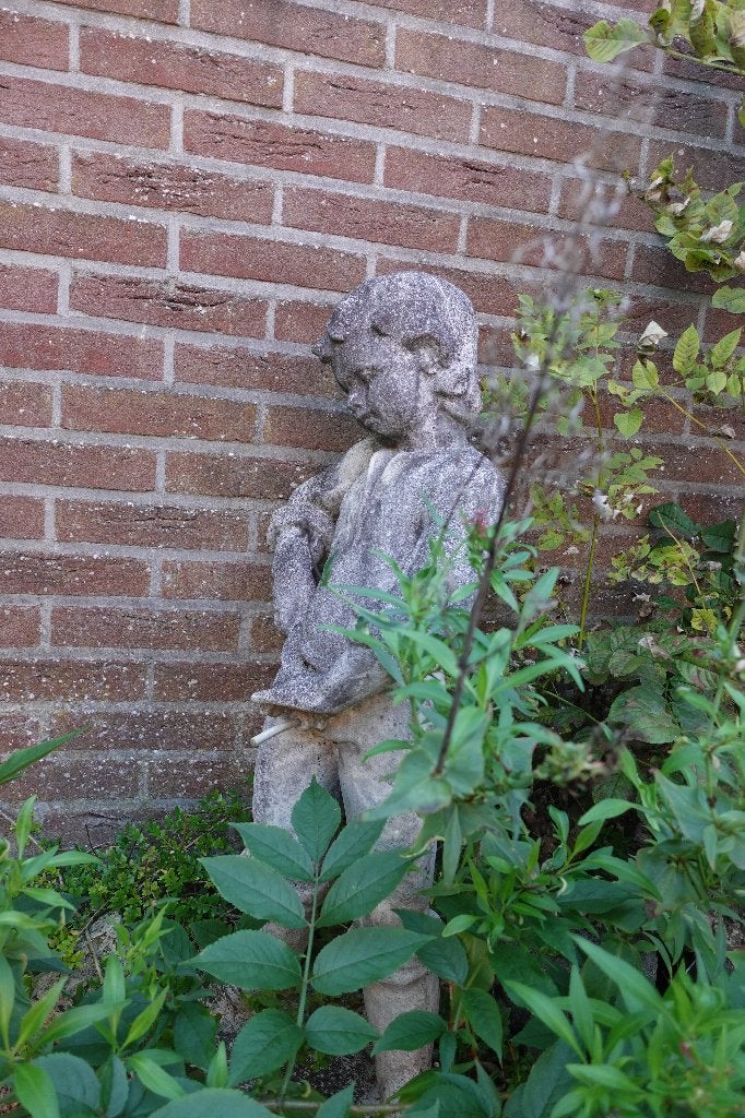 Beeld Manneke Pis voor bij de vijver, Ophalen, Zo goed als nieuw, Waterornament